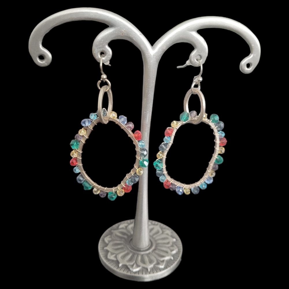So Good Multi-colored Beaded Earrings